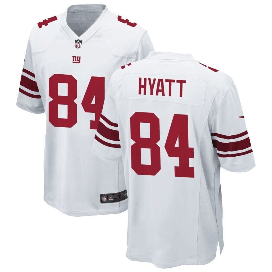 New York Giants #84 Jalin Hyatt White Stitched Football Jersey – Fans Sport  Depot